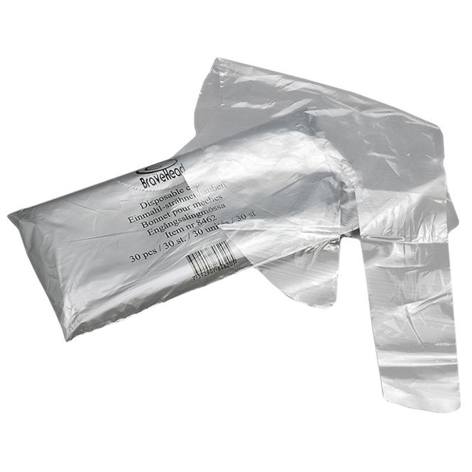 Hovedbilde Stripehetter plast engangs 30 stk