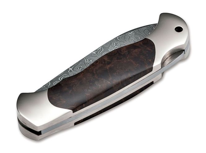 Hovedbilde Böker Scout Spearpoint Curly Birch Damascus ...