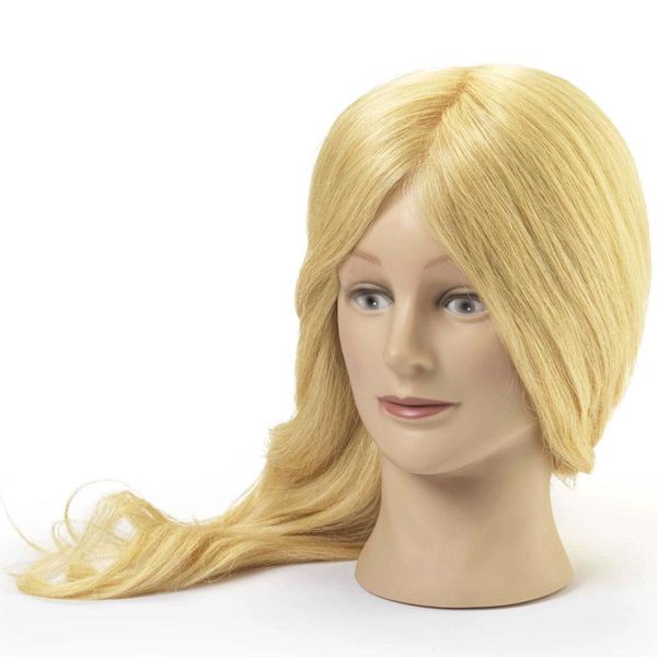 Hovedbilde Øvningshode Rachel Dame blond lang 45-50cm Rachel